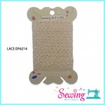 LACE - DF6214-COTTON-2YD(CREAM)